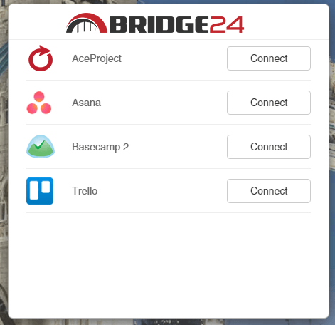 Bridge24 Connections